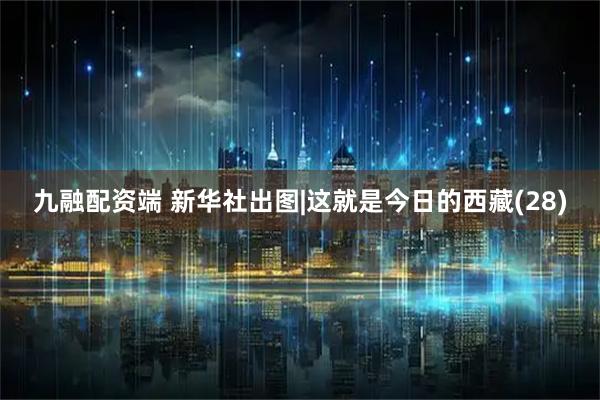 九融配资端 新华社出图|这就是今日的西藏(28)